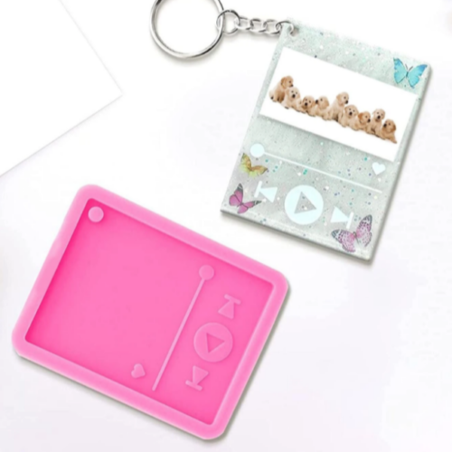 Spotify/IPod Silicone Keychain Mould
