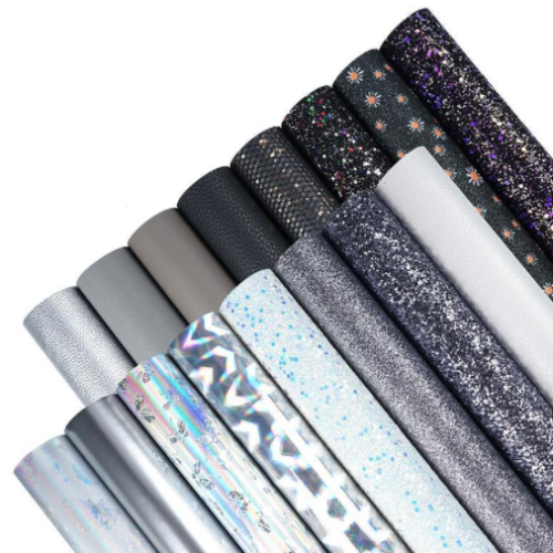 A5 Faux Leather Set – Black & Silver Combo (16)
