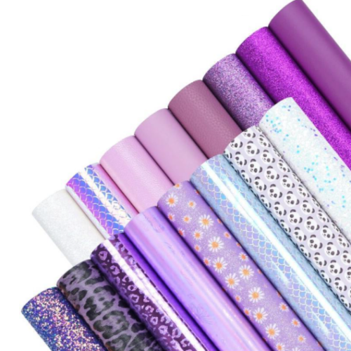 A5 Faux Leather Set – Purple Combo (16)