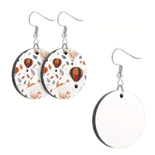 Sublimation Earring Blank Set - Round