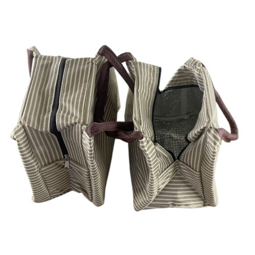 Thermal Insulated Lunch Cooler Bag - Dark Brown